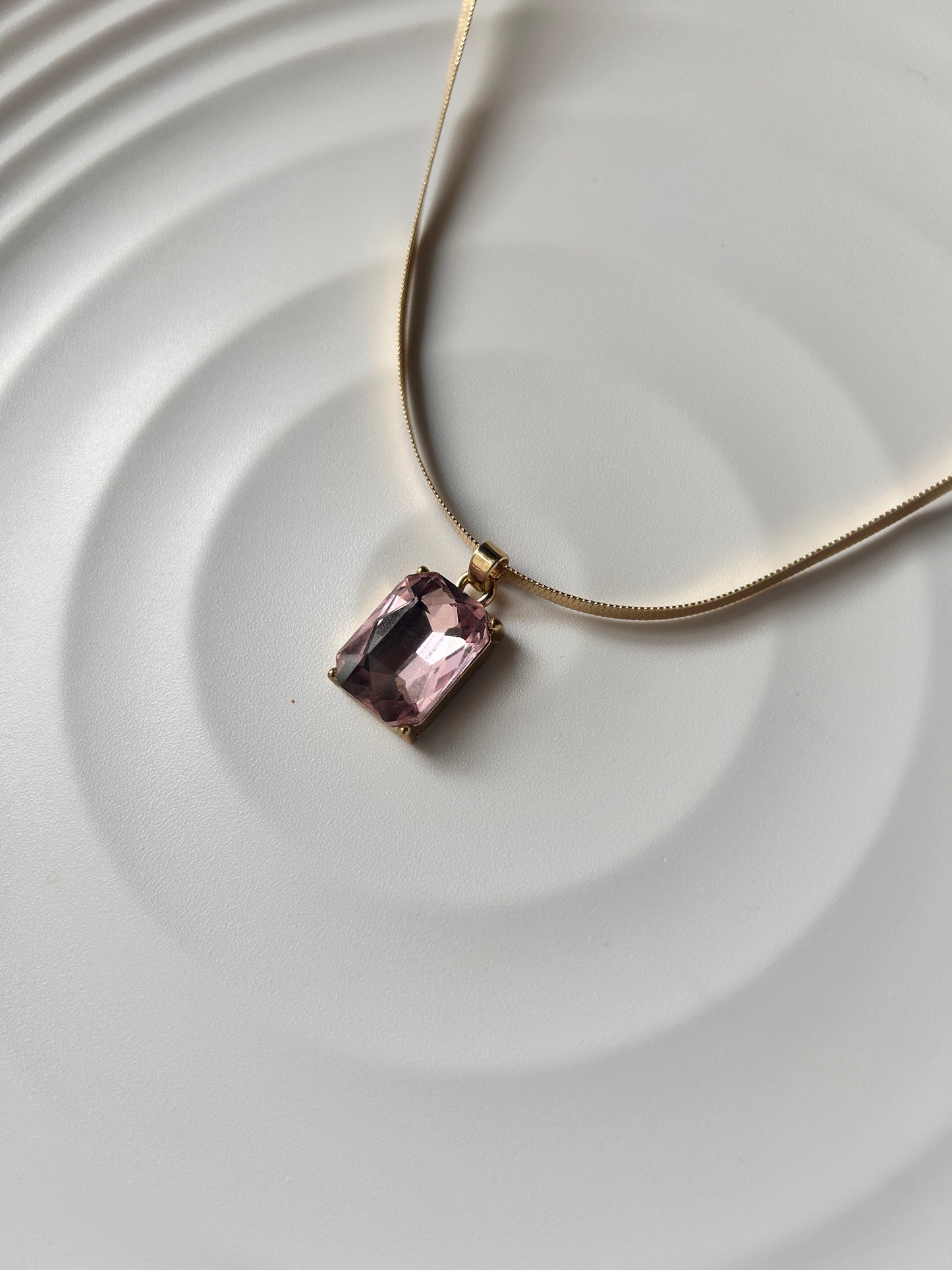 Gemstone Snake Chain