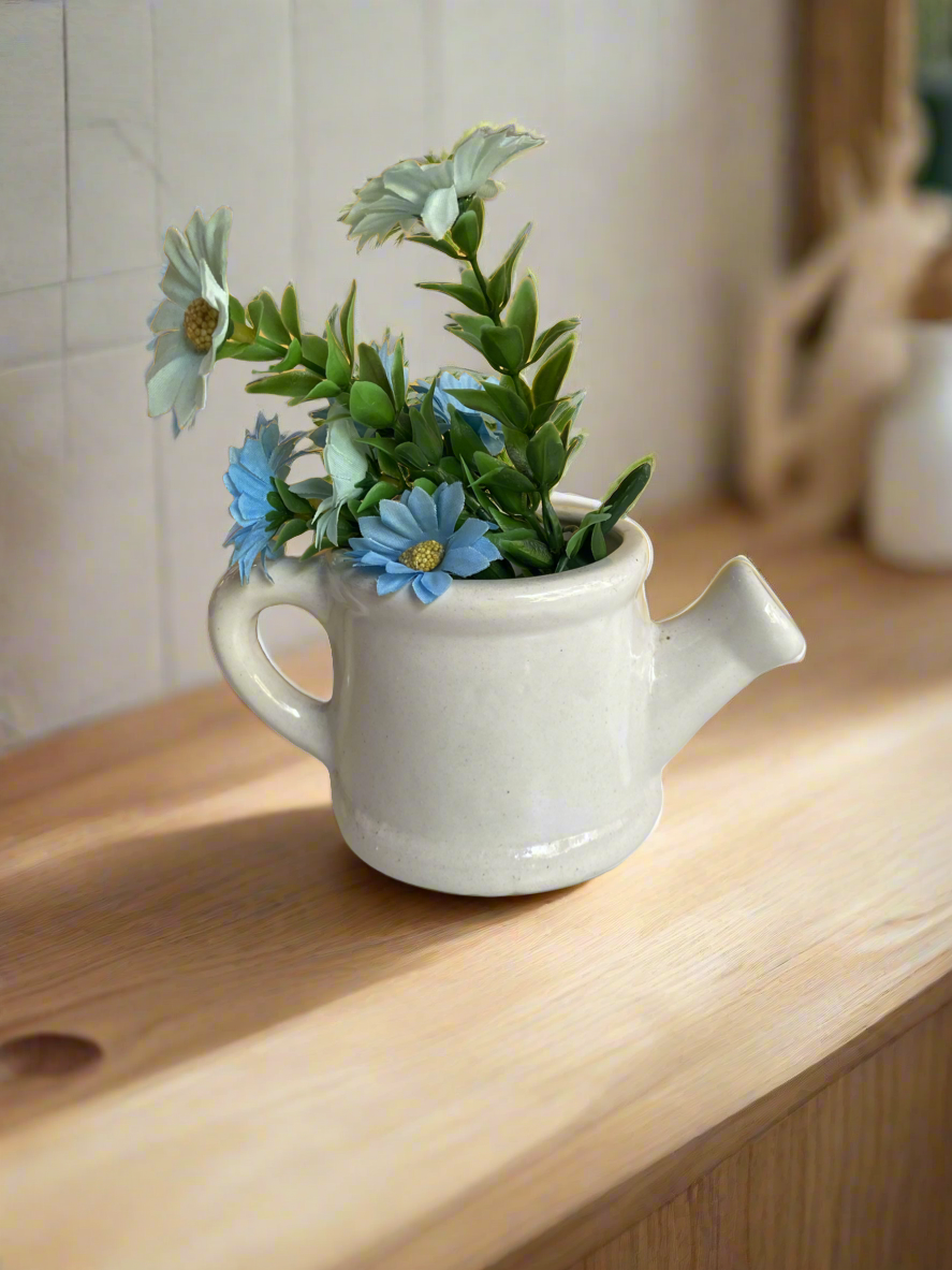 Ceramic Zaari White Planter