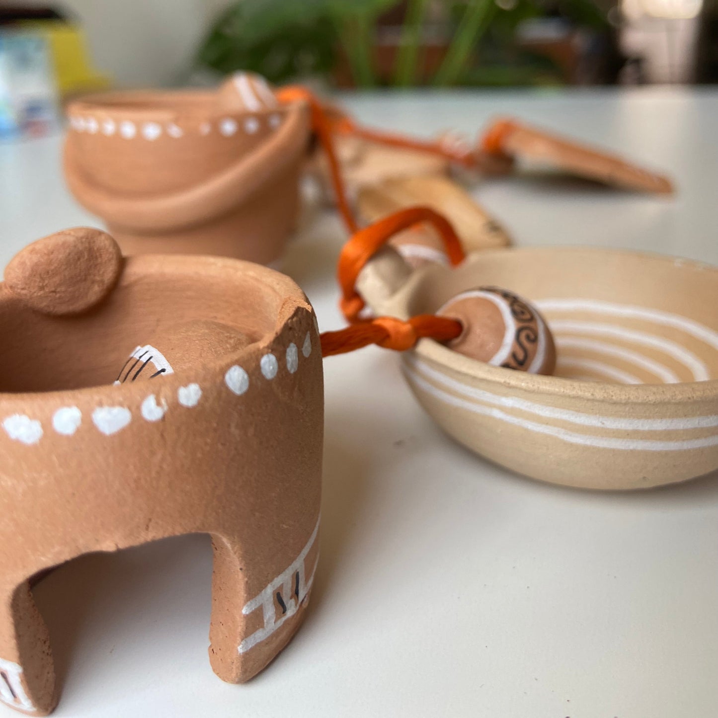 Terracotta miniature wall hanging