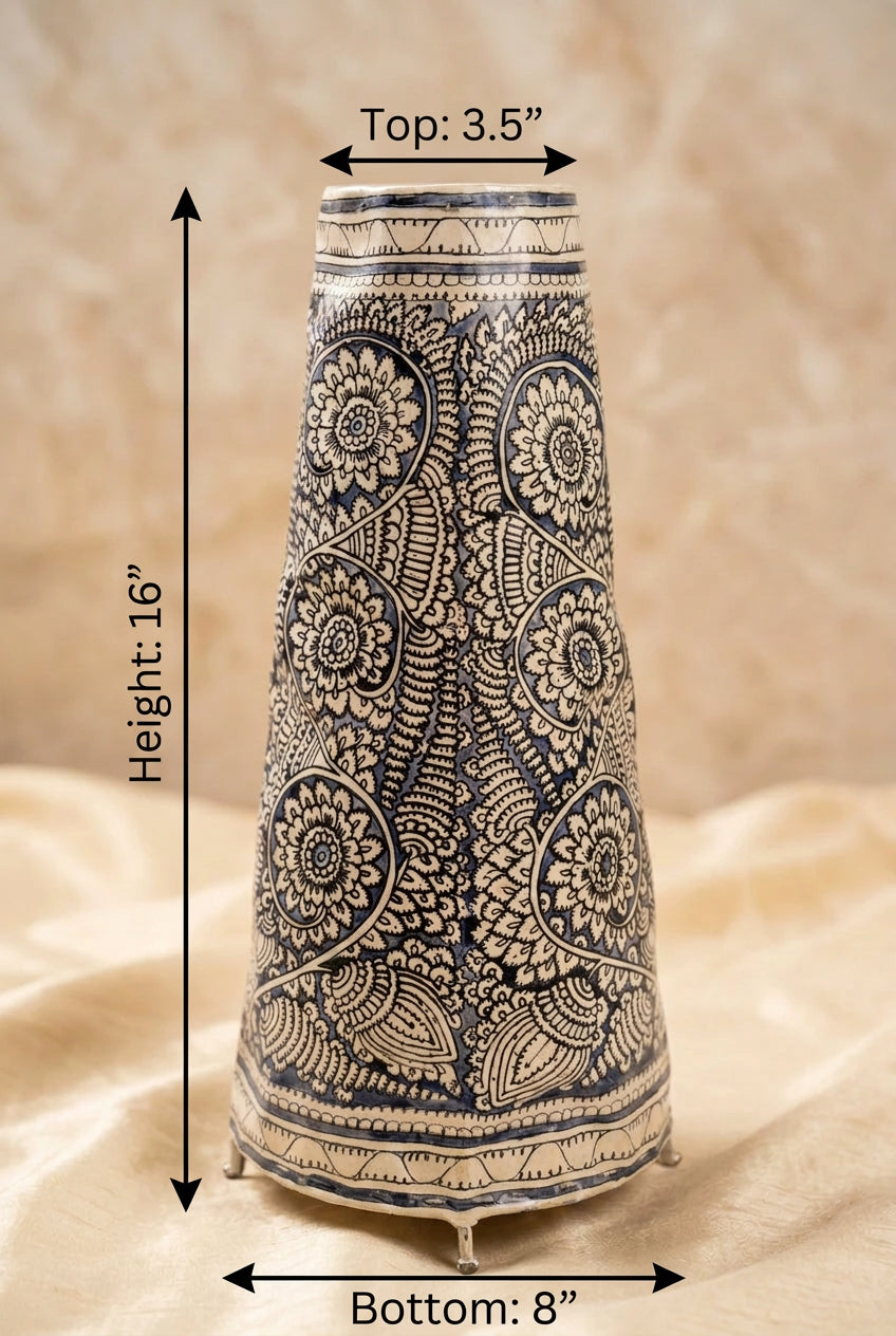 Handcrafted Leather Lamp