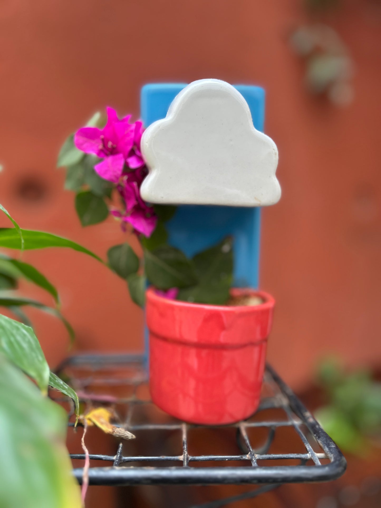 Ceramic Cloud Table Planter