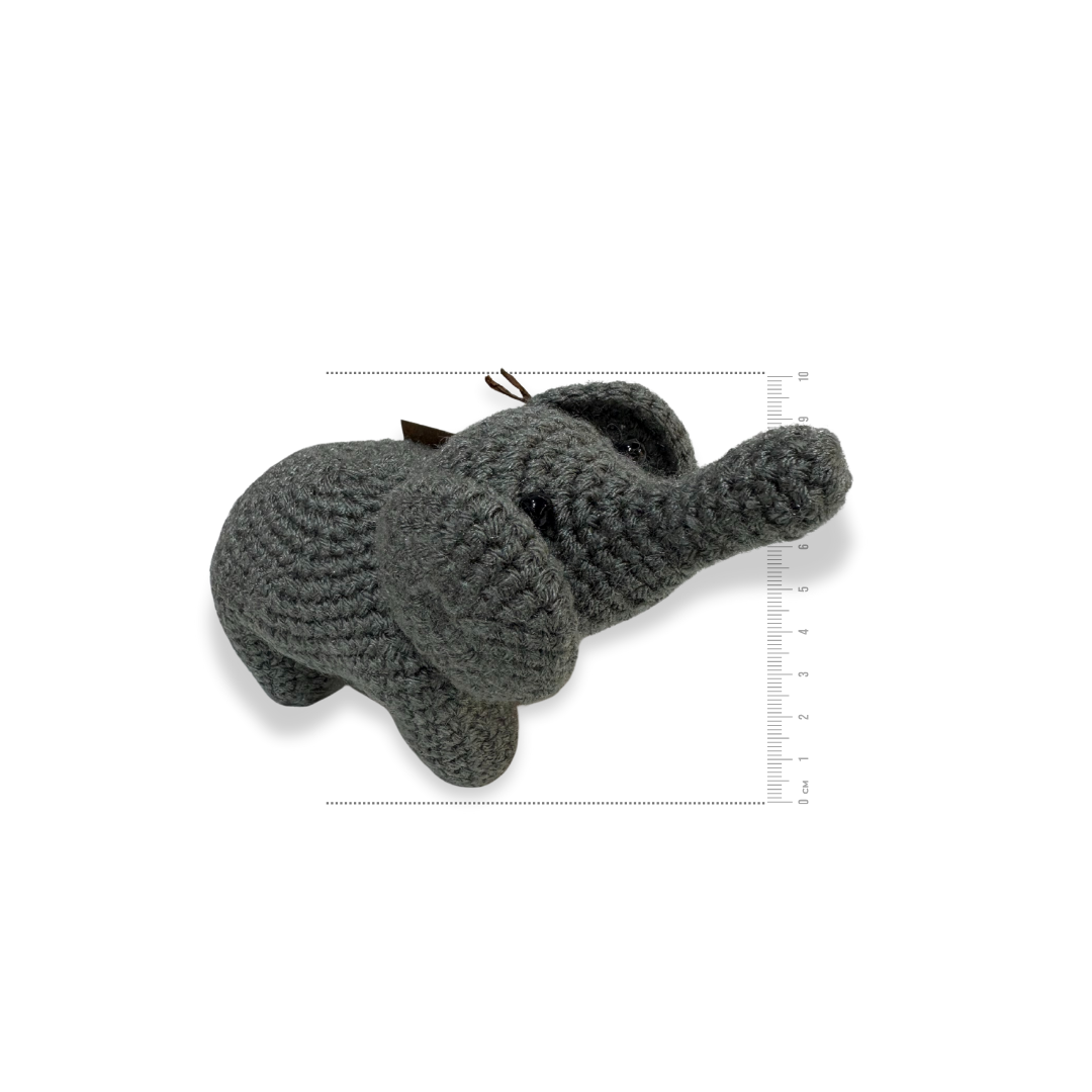 Crochet Elephant Soft Toy
