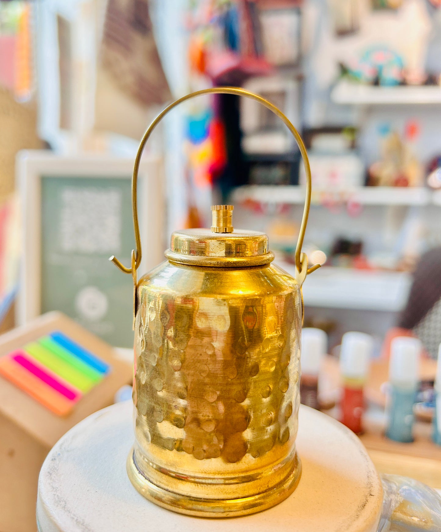 Brass Milk Can Miniature