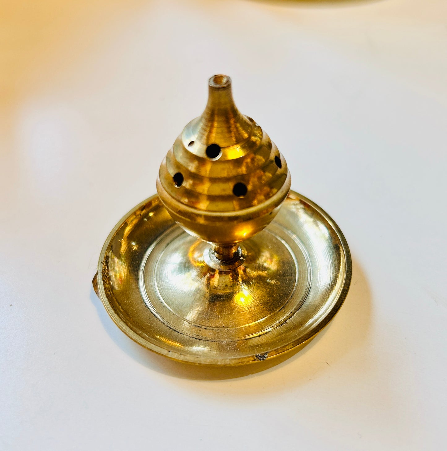 Brass Incense (Agarbatti) Holder