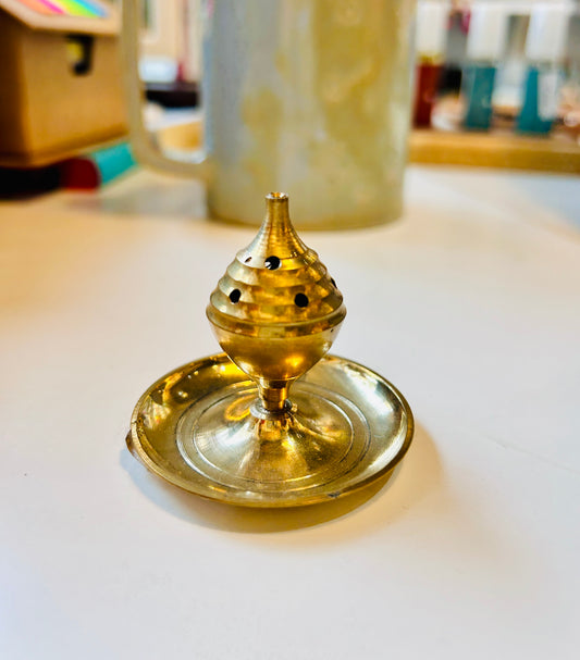 Brass Incense (Agarbatti) Holder