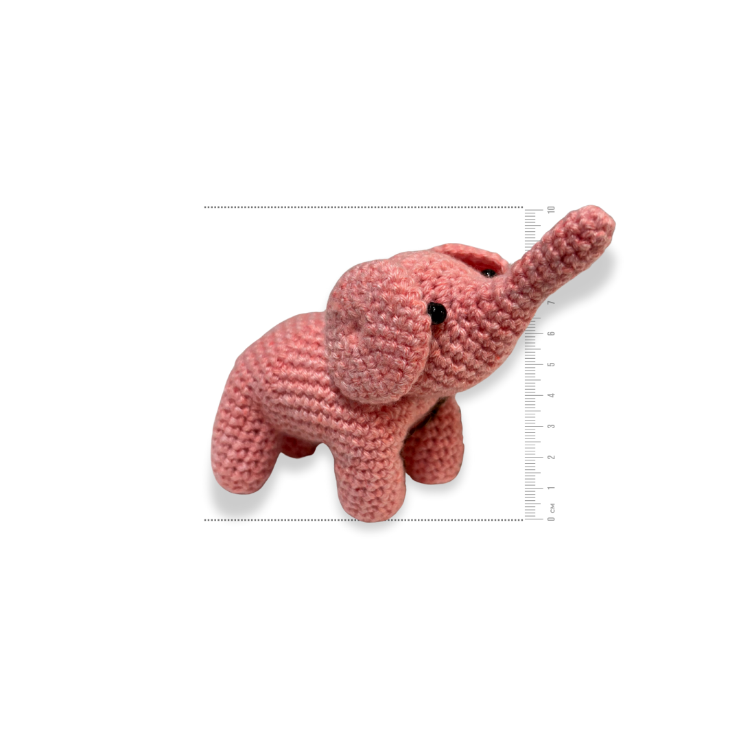 Crochet Elephant Soft Toy