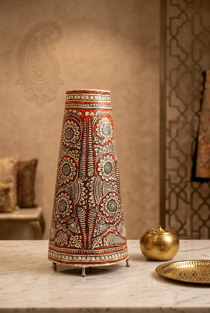 Handcrafted Leather Lamp