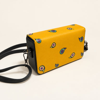Mango yellow Owl sling bag