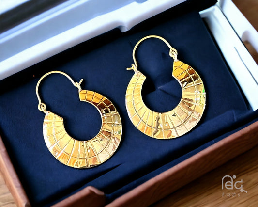 Brass Earring - 1 Set