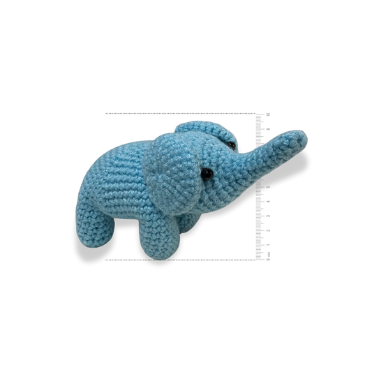 Crochet Elephant Soft Toy