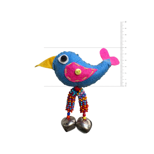 Cotton Soft Toys (Colorful Birds) - Washable