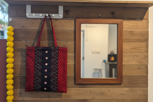 Hand embroidered Laptop handbag