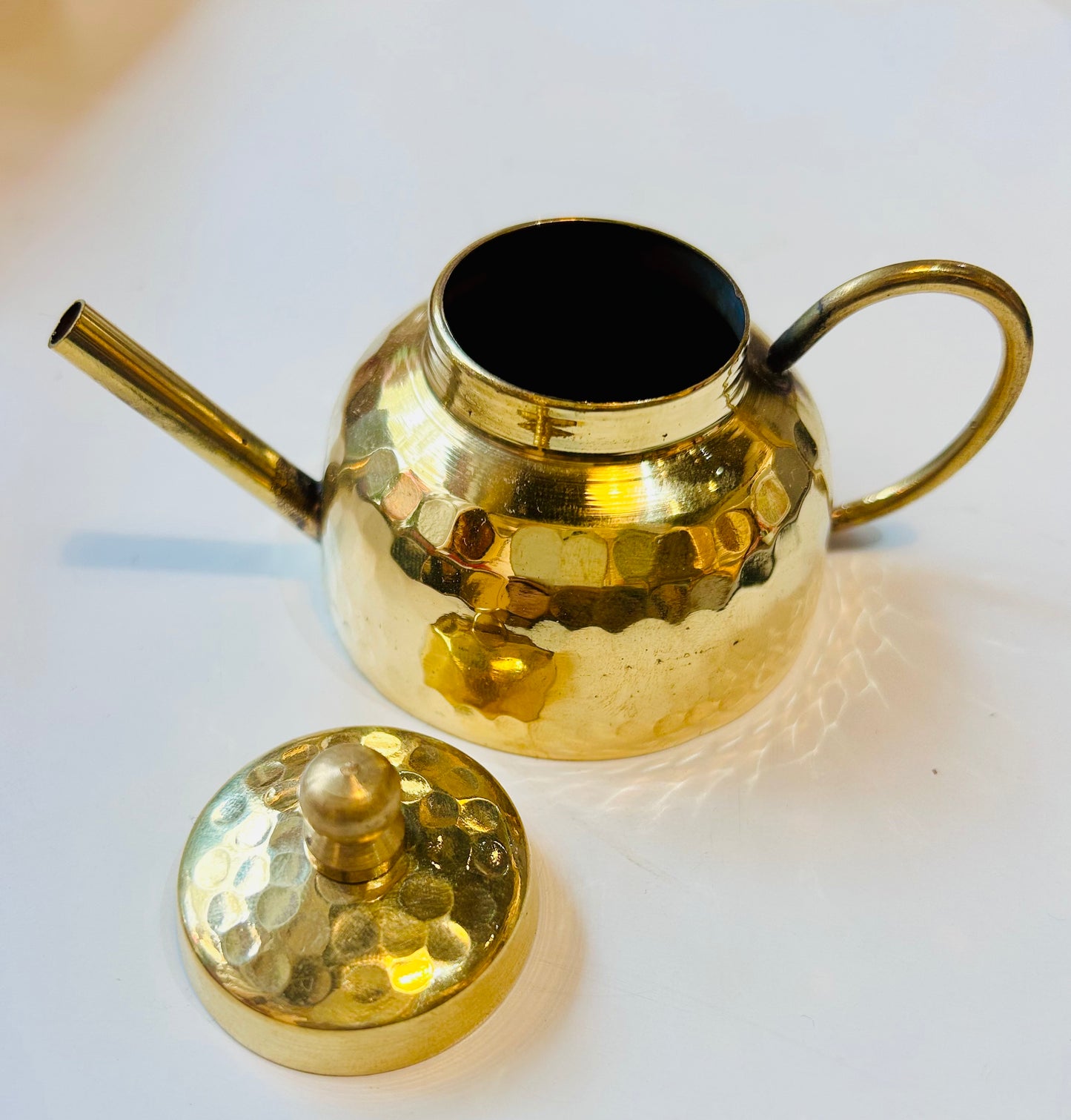 Brass Kettle Miniature
